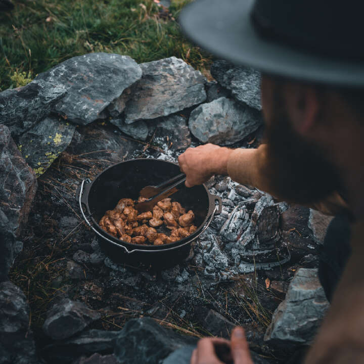 Petromax Feuertopf ft 9 mit Füßen 36,5 x 23,5 x 33 cm